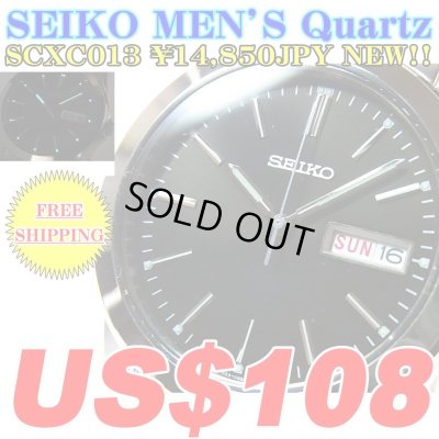 Photo1: SEIKO MEN'S Quartz WATCH SCXC013 ￥14,850JPY NEW!!