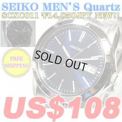 Photo1: SEIKO MEN'S Quartz WATCH SCXC011 ￥14,850JPY NEW!!