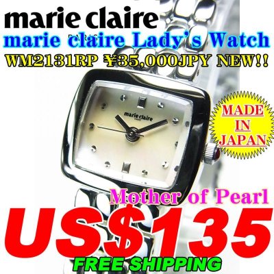 Photo1: marie claire Lady's Watch 