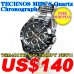 Photo1: TECHNOS MEN'S Quartz Chronograph TSM401TB ￥38,500JPY NEW!! (1)