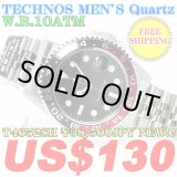 Photo: TECHNOS MEN'S QUARTZ WATCH T4652SH ￥38,500JPY NEW!!