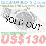 Photo: TECHNOS MEN'S Quartz WATCH TSM208SB ￥38,500JPY NEW!!