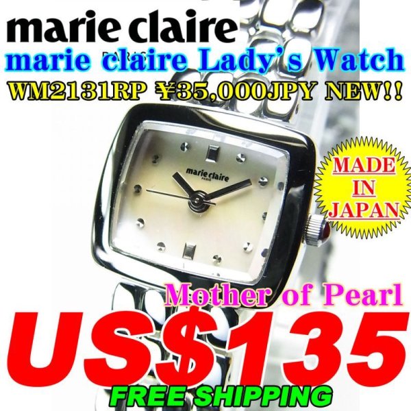 Photo1: marie claire Lady's Watch  (1)