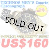 Photo: TECHNOS MEN'S Chronograph Quartz WATCH T4B73GB ￥55,000JPY NEW!!