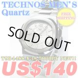 Photo: TECHNOS MEN'S Quartz WATCH T9B44SS ￥38,500JPY NEW!!