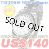 Photo: TECHNOS MEN'S QUARTZ WATCH T6B07SS ￥38,500JPY NEW!!