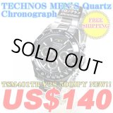 Photo: TECHNOS MEN'S Quartz Chronograph TSM401TB ￥38,500JPY NEW!!