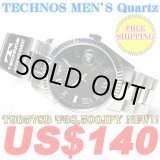 Photo: TECHNOS MEN'S Quartz WATCH T9B57SB ￥38,500JPY NEW!!